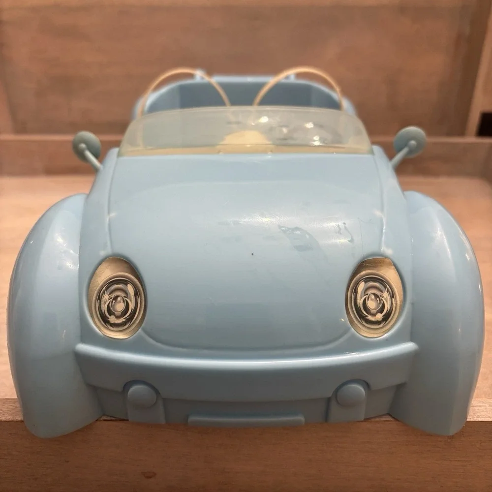 Barbie Beach Car‎ 2006 Glam Cruiser Blue Convertible Sports Car Mattel No Basket
